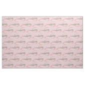 Roze ballet Slipper Dance Overweging Ballerina Stof (Fat Quarter)