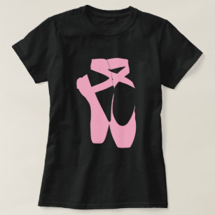 Roze ballet Slippers T-shirt
