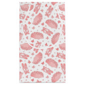 Roze ballet Star-patroon Klein Cadeauzakje (Achterkant)