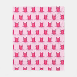 Roze ballet Tutu Costume Ballerina Dance leraar Fleece Deken