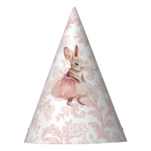 Roze balletjurk Some Bunny Verjaardag Feesthoedjes