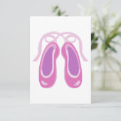 Roze balletschoenen (Staand voorkant)