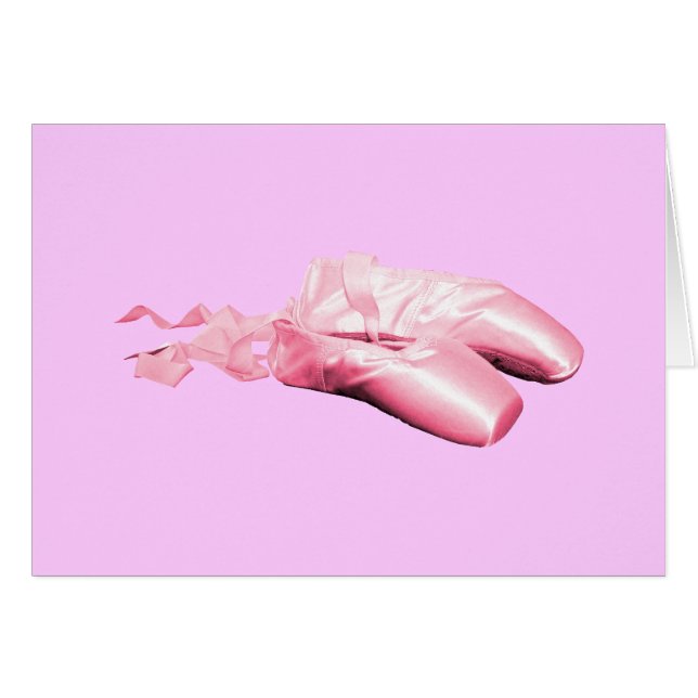 Roze balletschoenen (Voorkant Horizontaal)