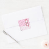 Roze balletschoenen cadeau Labels (Envelop)