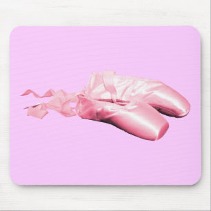 Roze balletschoenen muismat
