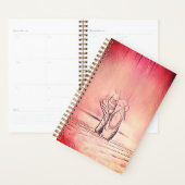 Roze balletschoenen op Pointe Planner (Display)