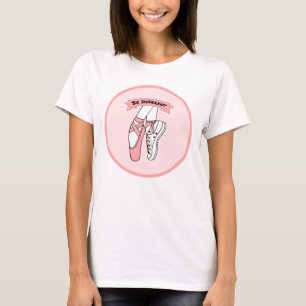 Roze balletschoenen t-shirt