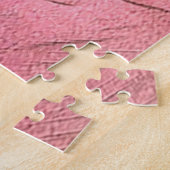 Roze balletschoenen verfijnd Ballerina Legpuzzel (Zijkant)