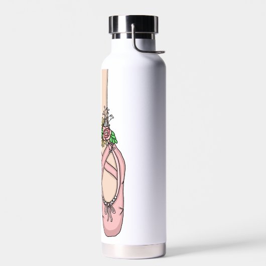 Roze balletschoenen waterfles (Links)