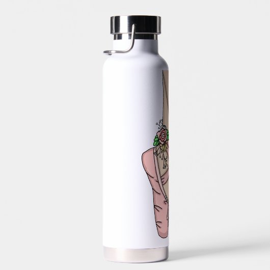 Roze balletschoenen waterfles (Rechts)