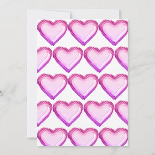 Roze Ballon 1e Verjaardagsfeestuitnodiging Kaart (Achterkant)