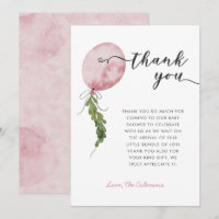 Roze Ballon Garland Baby shower