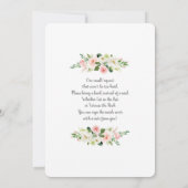 Roze ballon Het is een tweeling baby shower meisje Kaart (Achterkant)