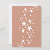 Roze ballon meisje tweede verjaardag kaart (Achterkant)