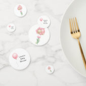 Roze Ballonnen Baby shower Confetti (Groep)