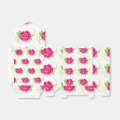 Roze ballonnen bedankdoosjes (Uitgevouwen)