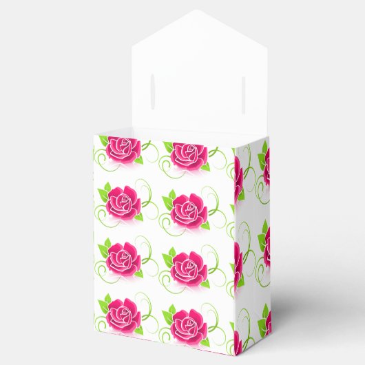 Roze ballonnen bedankdoosjes (Geopend)