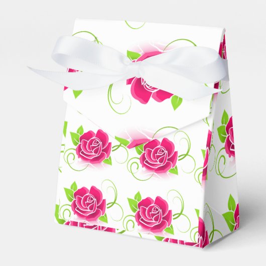 Roze ballonnen bedankdoosjes (Voorkant Zijde)