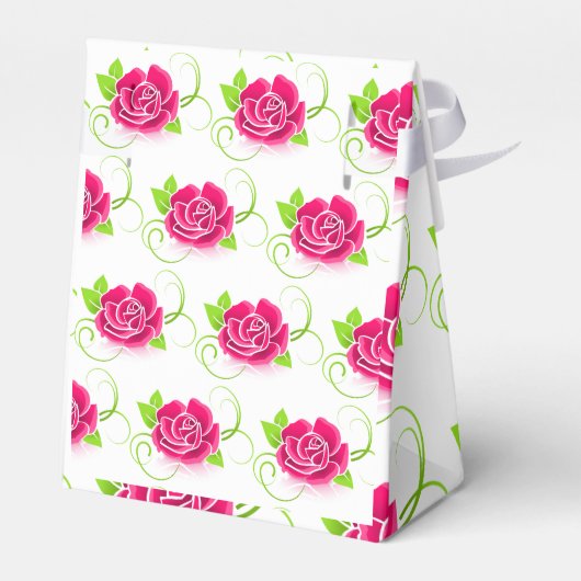 Roze ballonnen bedankdoosjes (Achterkant)