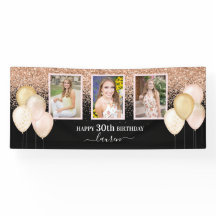 Roze ballonnen Drie foto's 30e zwarte dag