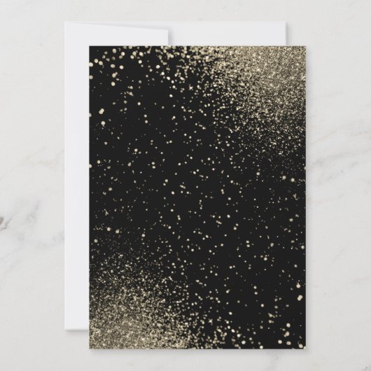 Roze Ballonnen en Glitter 40e verjaardag Kaart (Achterkant)