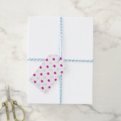 Roze ballonnen Gift Label Cadeaulabel (Met Touw)
