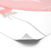  roze ballonnen kwekerij foto afdruk (Hoek)