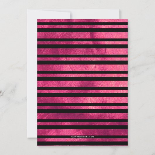  roze ballonnen op Afstuderen Kaart (Achterkant)