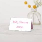 Roze ballonnen | Plaats kaarten Plaatskaartje (Achterkant)