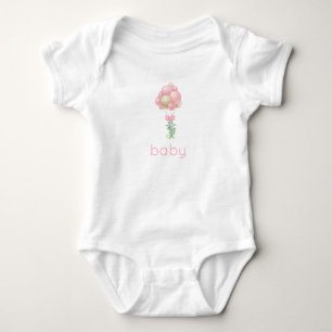 Roze ballonnen romper