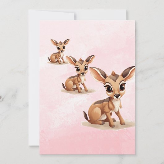 Roze Ballonnen Trouw Uitnodiging Template, (Achterkant)