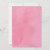 Roze Ballonnen Ze staat op het punt om Pop Baby sh Kaart (Achterkant)