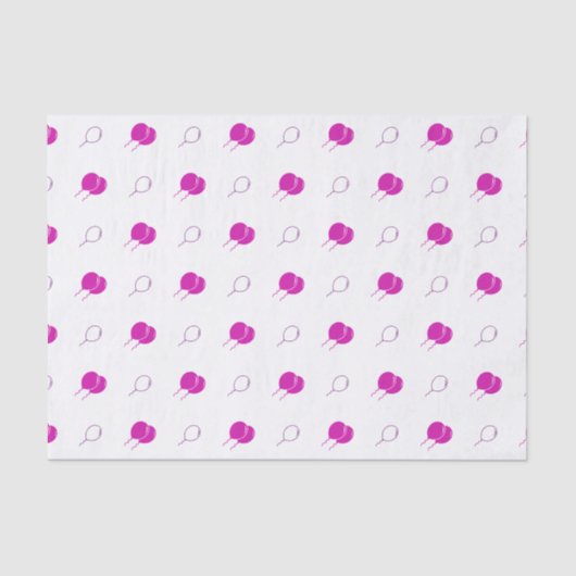 Roze ballonpapier tissuepapier (Voorkant)