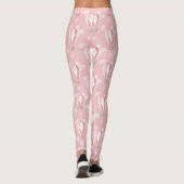 Roze ballonpatroon leggings (Achterkant)