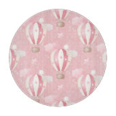 Roze ballonpatroon snijplank (Voorkant)