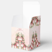 Roze Ballons Favor Box Bedankdoosjes (Geopend)