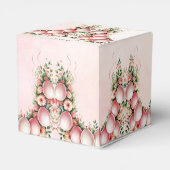 Roze Ballons Favor Box Bedankdoosjes (Achterkant)