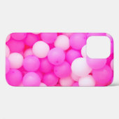 Roze Ballons Feestelijke achtergrond ontwerp. Case-Mate iPhone Case (Achterkant (horizontaal))