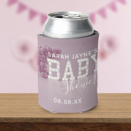 Roze Balloon Arch Baby shower Favor Koelbox Blikjeskoeler