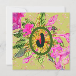 Roze Balsam Flowers Bouquet & Letter