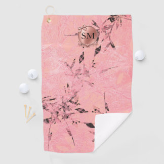 Roze Bamboe Golfhanddoek