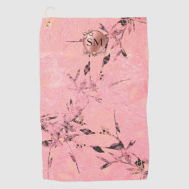 Roze Bamboe Golfhanddoek