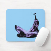 Roze Bananas Pop Art Muismat (Met muis)