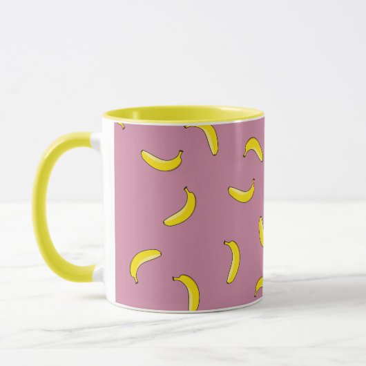 Roze bananen mok (Links)