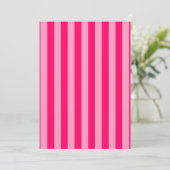 Roze band blank meisje kaart (Staand voorkant)