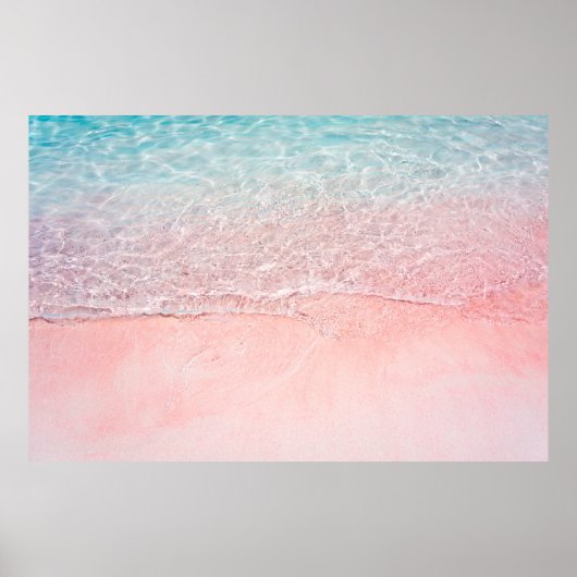 Roze band en plashgolf poster (Voorkant)