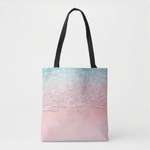 Roze band en plashgolf tote bag