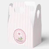 Roze band ventilator en hartslag Valentijn Bedankdoosjes (Geopend)