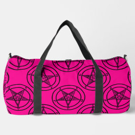 roze baphomet pentagram halloween plunjezak