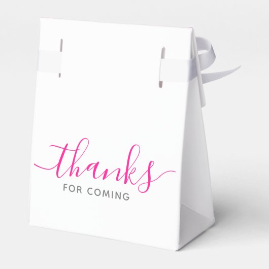 Roze baptisme Christening Naming Cross Bedankdoosjes (Achterkant)